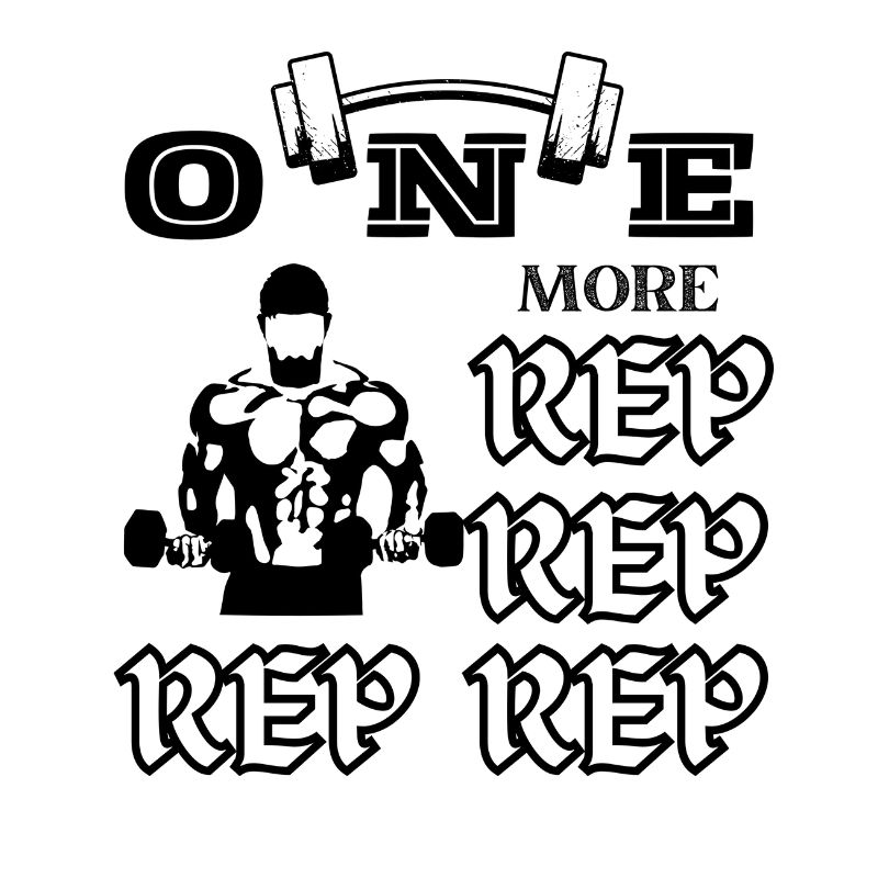 One more step v1 white Gym T shirt - Image 2