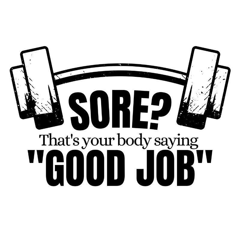 Sore good job v1 white Gym T shirt - Image 2